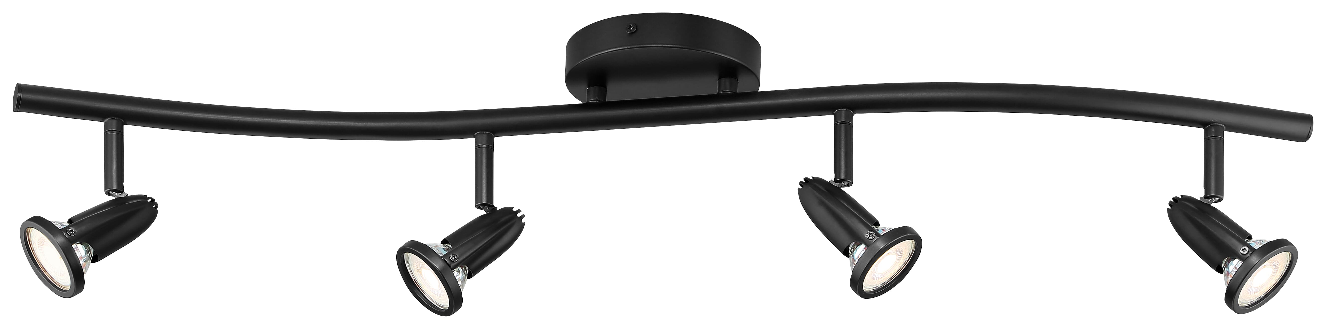 Access Cobra 4-Light Track Lighting in Black