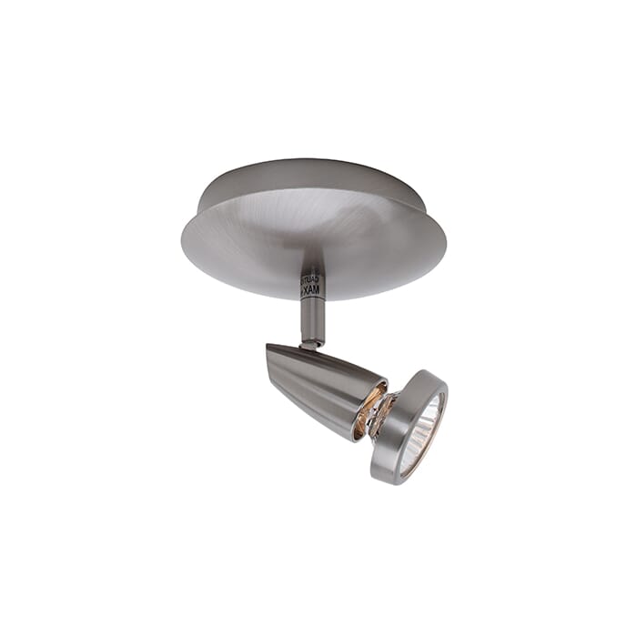 Access Lighting Mirage 6" Swivel Spot in Brushed Steel Access Lighting Mirage 6" Swivel Spot in Brushed Steel