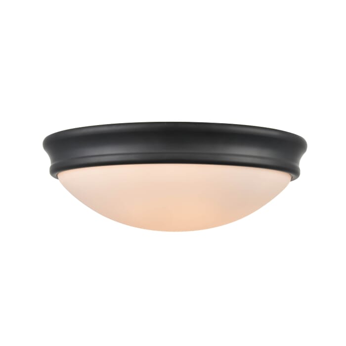 Millennium 2-Light Ceiling Light in Matte Black Millennium 2-Light Ceiling Light in Matte Black