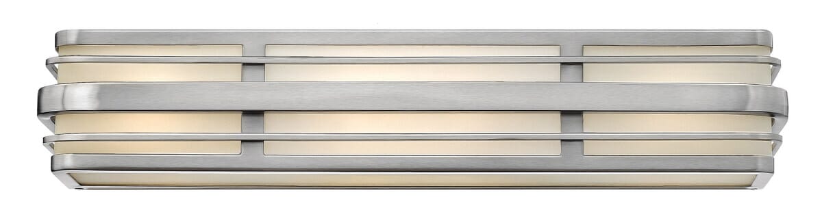 Winton 4-Light Bathroom Vanity Light In Brushed Nickel