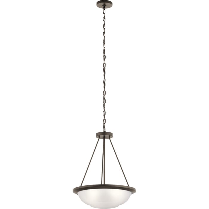 Kichler Lighting Ritson 3-Light Traditional Inverted Pendant in Olde Bronze Kichler Lighting Ritson 3-Light Traditional Inverted Pendant in Olde Bronze