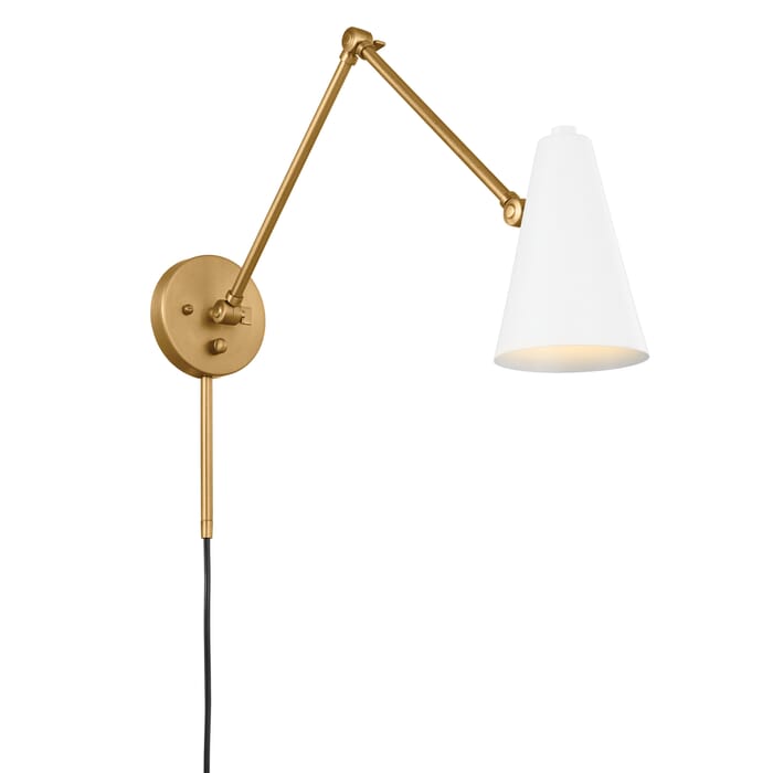 Kichler Lighting Sylvia 9" Wall Sconce in Natural Brass Kichler Lighting Sylvia 9" Wall Sconce in Natural Brass