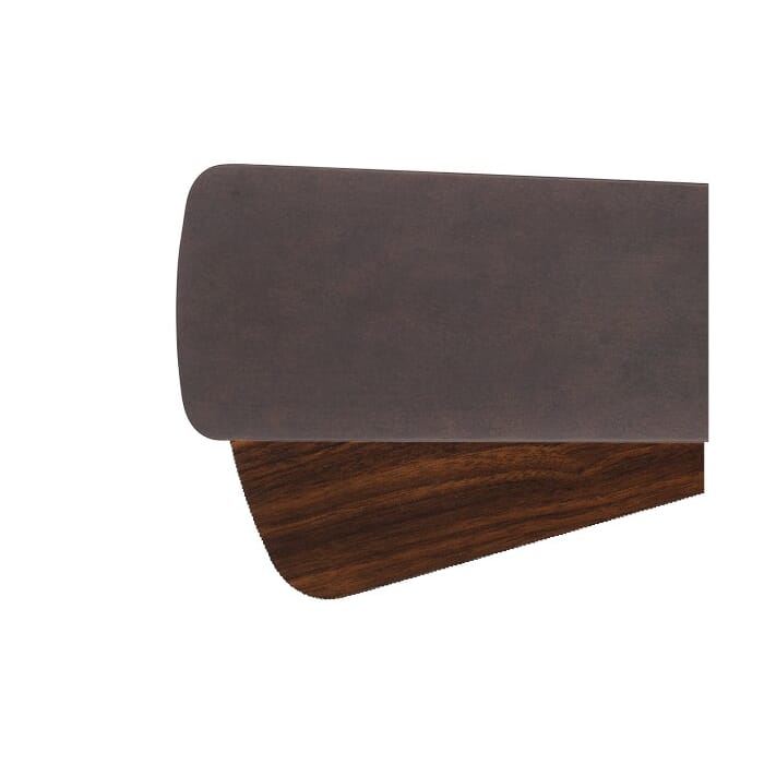 Quorum 52" Reversible Ceiling Fan Blade in Toasted Sienna or Walnut Quorum 52" Reversible Ceiling Fan Blade in Toasted Sienna or Walnut