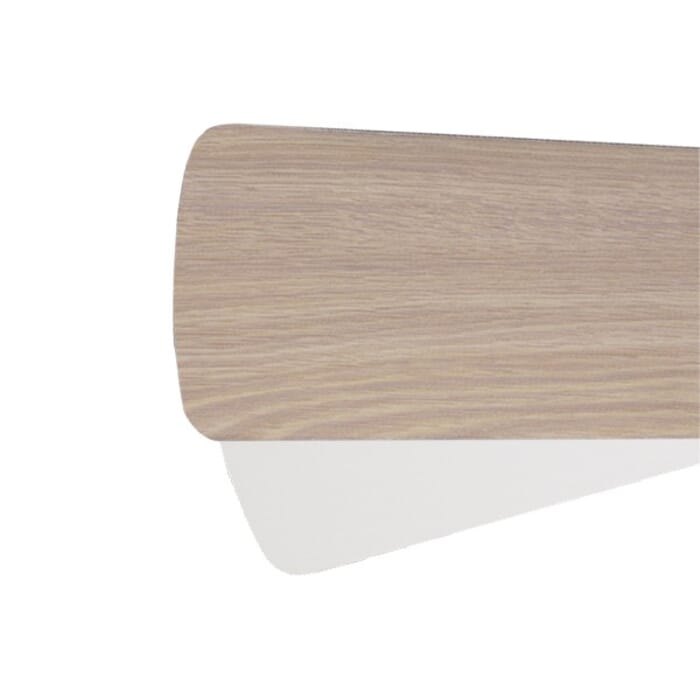 Quorum 52" Ceiling Fan Blade in Washed Oak or White Quorum 52" Ceiling Fan Blade in Washed Oak or White