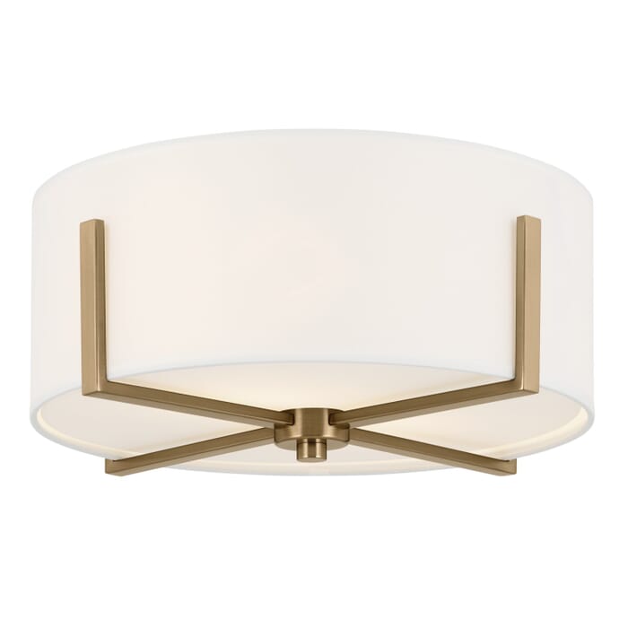 Malen 2-Light Flush Mount in Champagne Bronze Malen 2-Light Flush Mount in Champagne Bronze