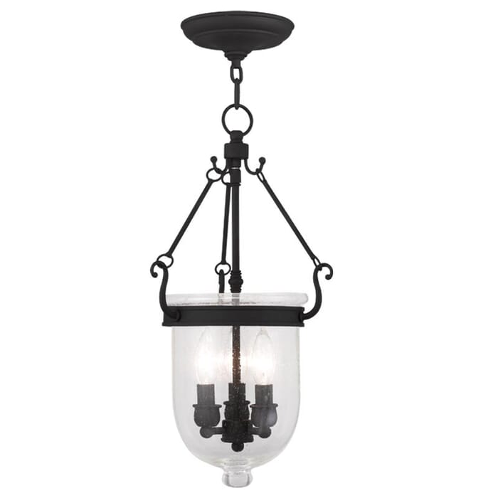 Jefferson 3-Light Pendant in Black Jefferson 3-Light Pendant in Black