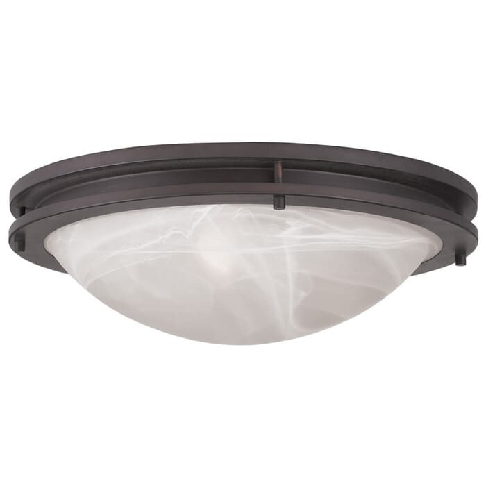 Ariel 3-Light Ceiling Mount in Bronze Ariel 3-Light Ceiling Mount in Bronze