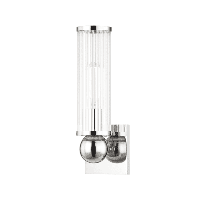 Hudson Valley Malone Wall Sconce in Polished Nickel Hudson Valley Malone Wall Sconce in Polished Nickel