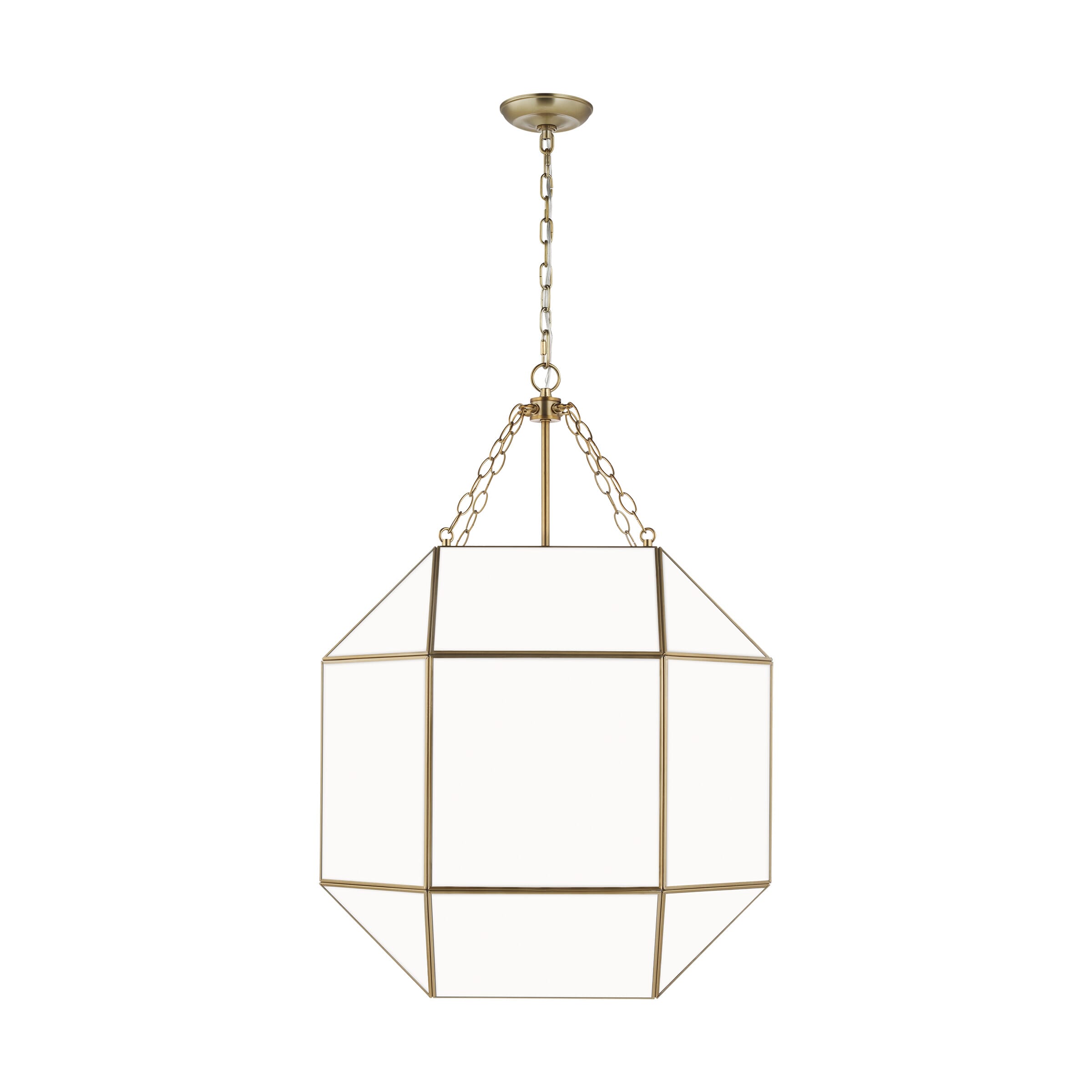 Sea Gull Morrison 4-Light Pendant Light in Satin Brass