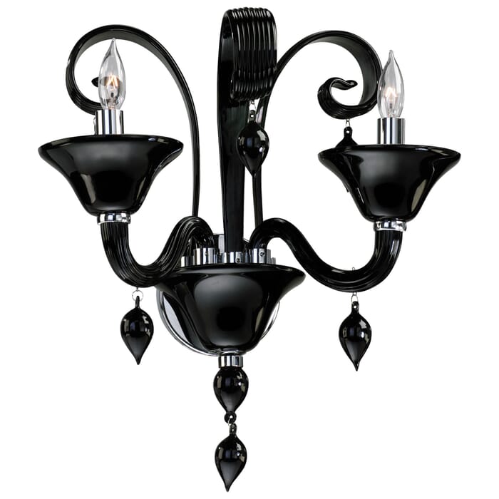 Cyan Design Treviso 2-Light Wall Sconce in Chrome Cyan Design Treviso 2-Light Wall Sconce in Chrome