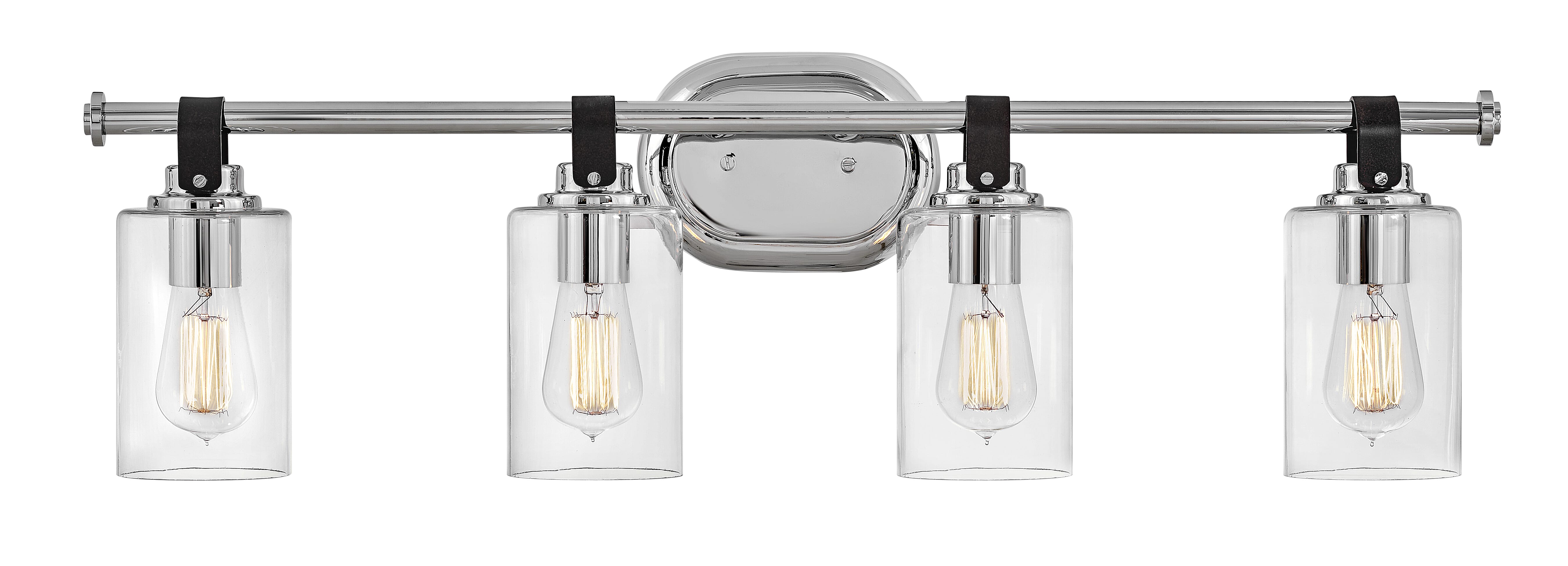 Chrome LED Vanity from the Halstead Collection
