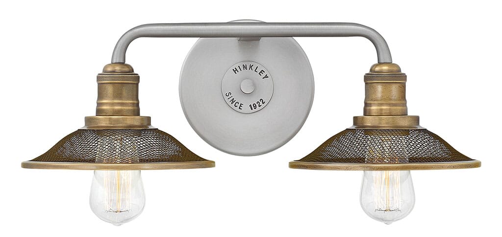 Antique Nickel LED Bath from the Rigby Collection