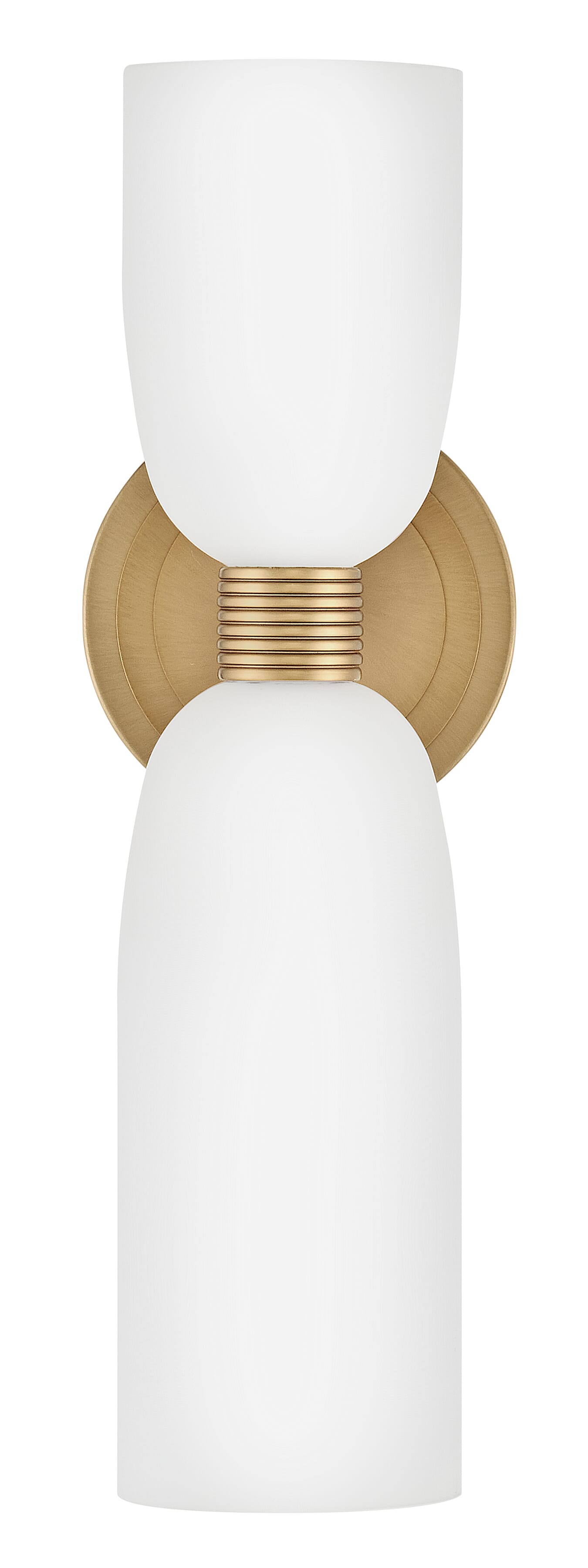Tallulah 2-Light LED Wall Sconce in Lacquered Brass