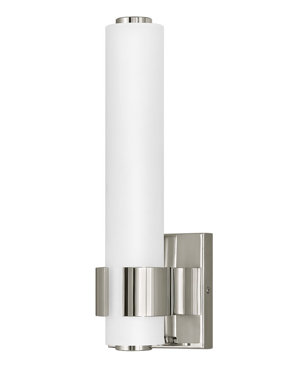 Aiden Bathroom Vanity Light In Polished Nickel