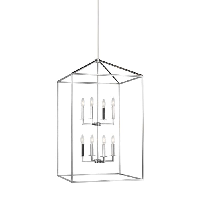 Perryton 8-Light Hall or Foyer in Chrome Perryton 8-Light Hall or Foyer in Chrome