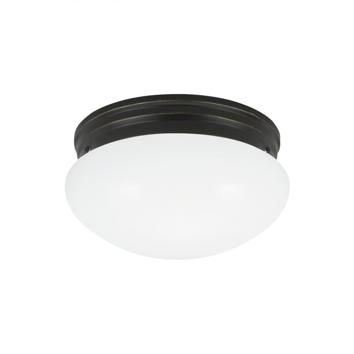 Sea Gull Webster 2-Light Ceiling Light in Heirloom Bronze Sea Gull Webster 2-Light Ceiling Light in Heirloom Bronze