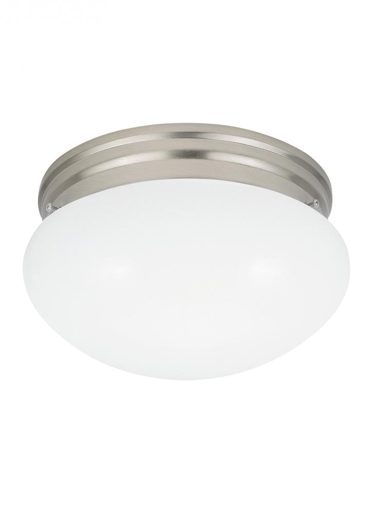 Webster 2-Light Ceiling Light in Brushed Nickel