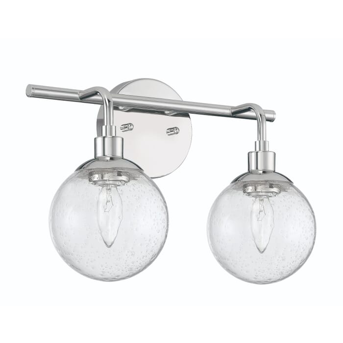 Craftmade Que 2-Light Chandelier in Chrome Craftmade Que 2-Light Chandelier in Chrome