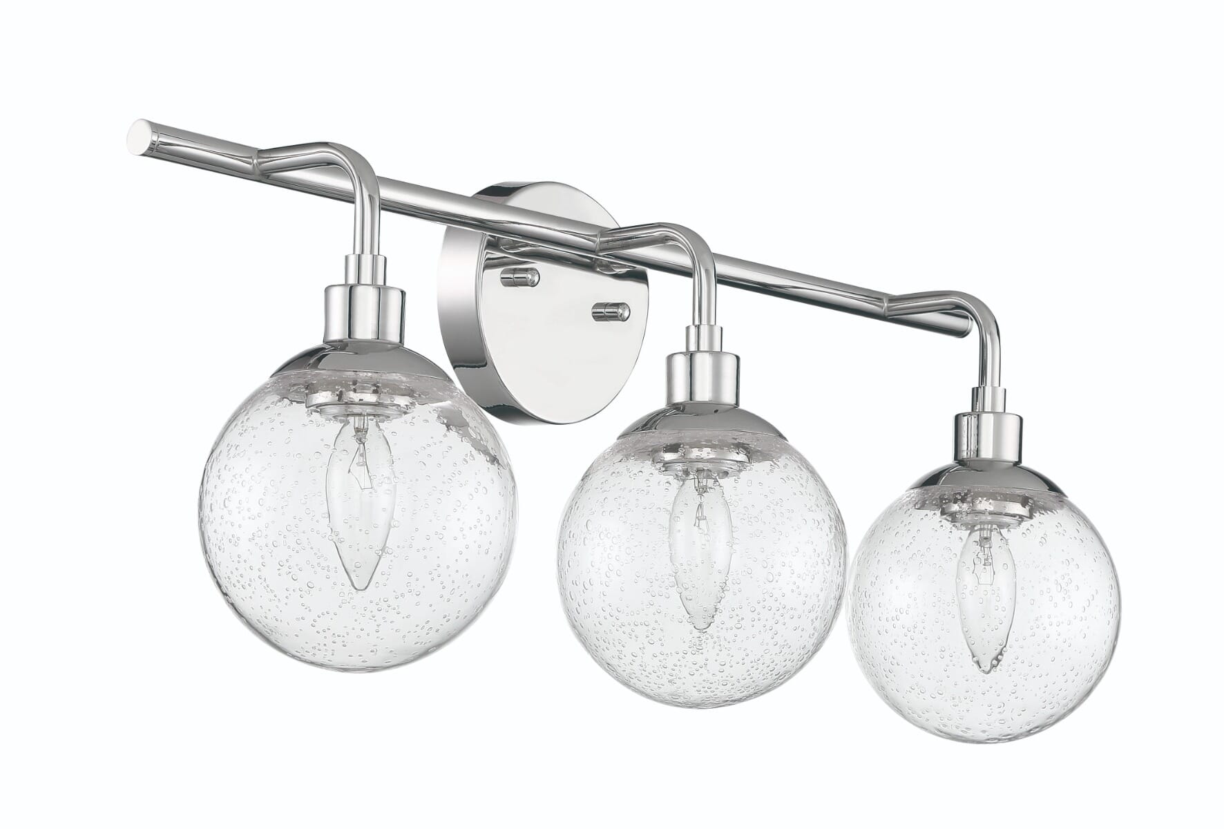 Craftmade Que 3-Light Wall Sconce in Chrome