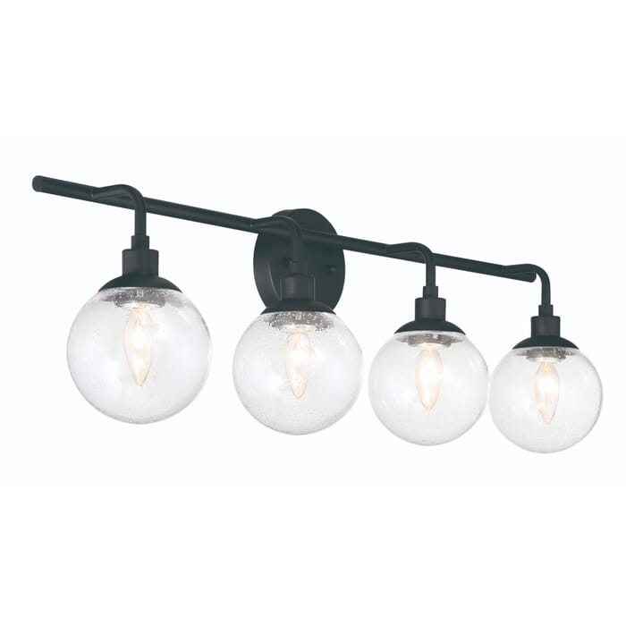 Craftmade Que 4-Light Wall Sconce in Flat Black Craftmade Que 4-Light Wall Sconce in Flat Black