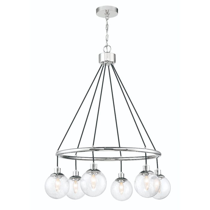 Craftmade Que 6-Light Wall Sconce in Chrome Craftmade Que 6-Light Wall Sconce in Chrome