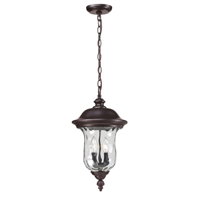 Z-Lite Armstrong 2-Light Outdoor Chain Mount Ceiling Fixture Light In Bronze Z-Lite Armstrong 2-Light Outdoor Chain Mount Ceiling Fixture Light In Bronze
