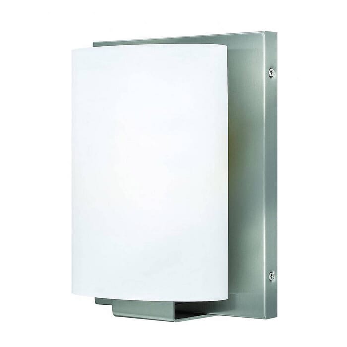 Hinkley Mila 1-Light Bathroom Wall Sconce in Brushed Nickel Hinkley Mila 1-Light Bathroom Wall Sconce in Brushed Nickel