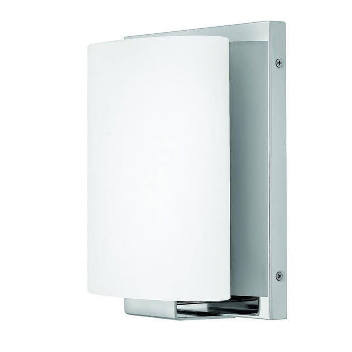 Hinkley Mila 1-Light Bathroom Wall Sconce in Chrome Hinkley Mila 1-Light Bathroom Wall Sconce in Chrome