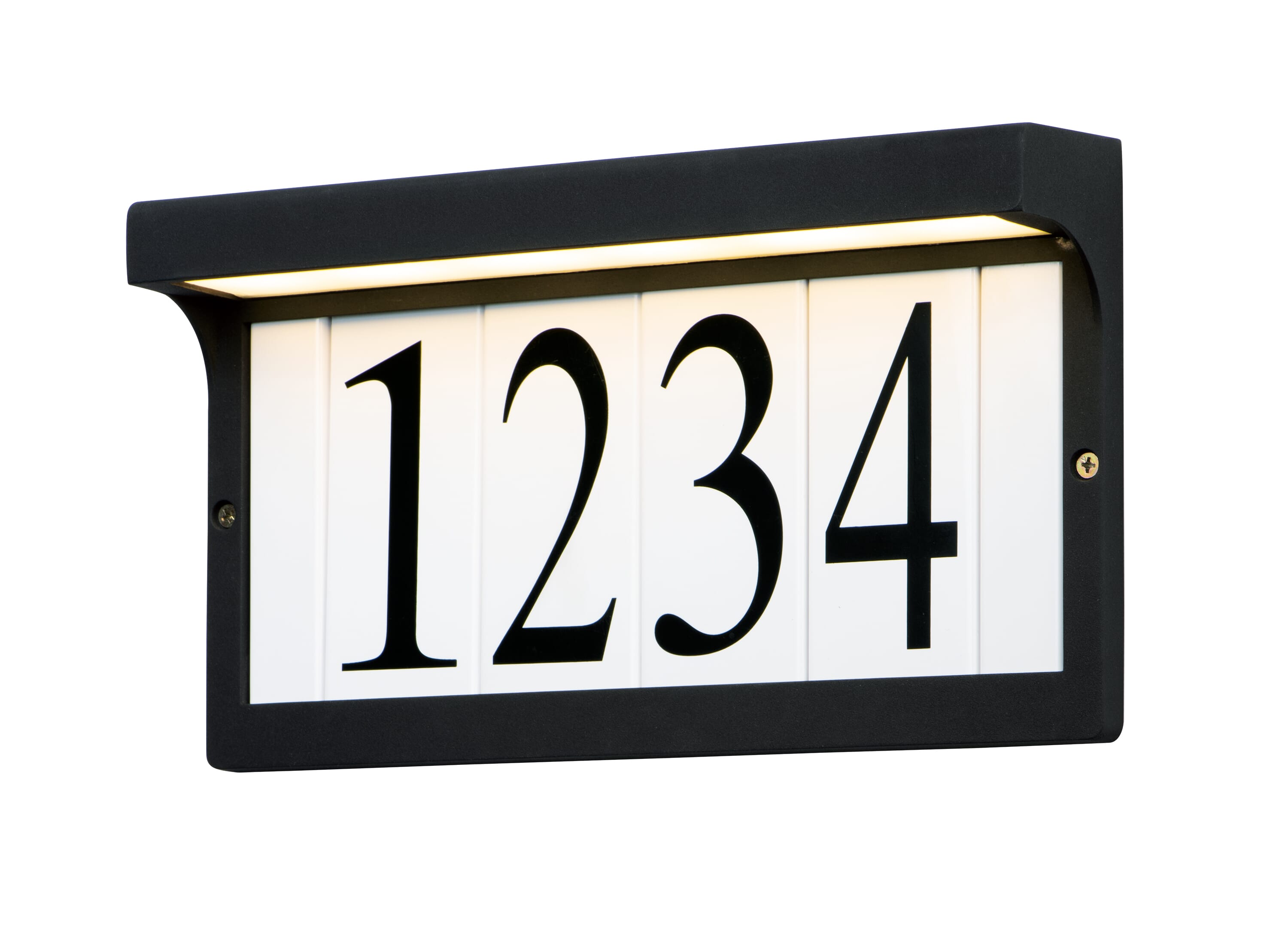 Address Light Frame in Black