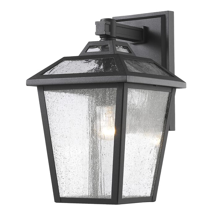 Z-Lite Bayland 1-Light Outdoor Wall Sconce In Black Z-Lite Bayland 1-Light Outdoor Wall Sconce In Black