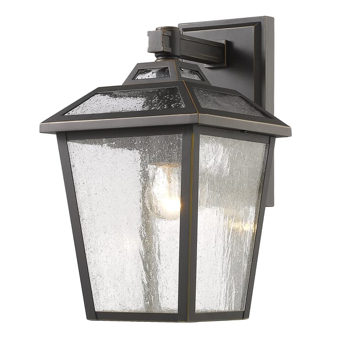 Z-Lite Bayland 1-Light Outdoor Wall Sconce In Oil Rubbed Bronze Z-Lite Bayland 1-Light Outdoor Wall Sconce In Oil Rubbed Bronze