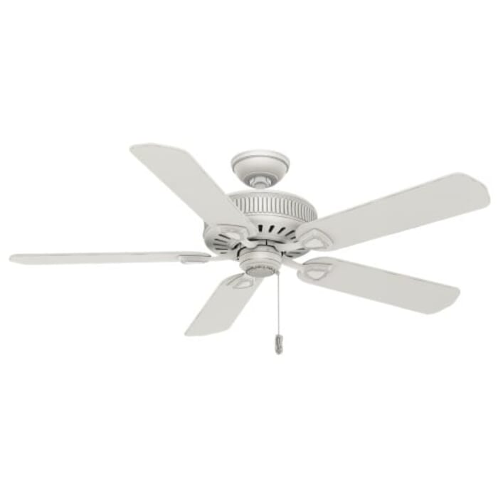 Casablanca Ainsworth 54" Indoor Ceiling Fan in Cottage White Casablanca Ainsworth 54" Indoor Ceiling Fan in Cottage White
