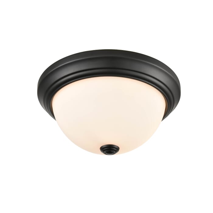 Millennium 2-Light Ceiling Light in Matte Black Millennium 2-Light Ceiling Light in Matte Black