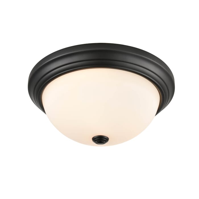 Millennium 2-Light Ceiling Light in Matte Black Millennium 2-Light Ceiling Light in Matte Black
