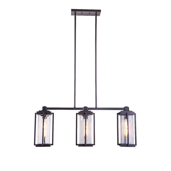 Craftmade Pyrmont 3-Light Outdoor Hanging Light in Oiled Bronze Gilded Craftmade Pyrmont 3-Light Outdoor Hanging Light in Oiled Bronze Gilded