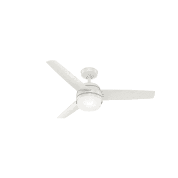 Hunter Midtown 2-Light 48" Indoor Ceiling Fan in Fresh White