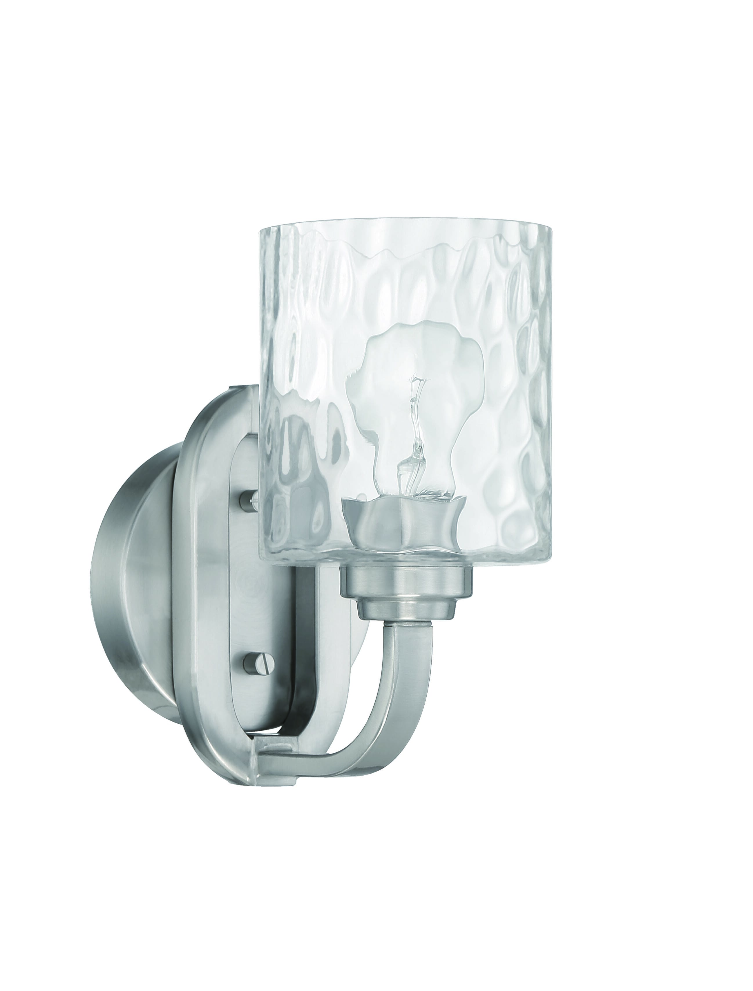 Collins Wall Sconce in Brushed Polished Nickel