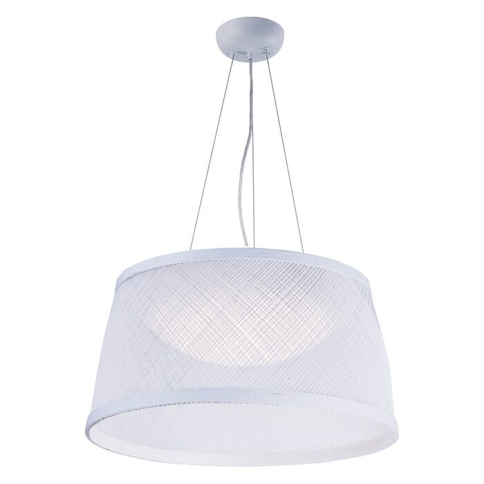 Maxim Lighting Bahama 24.25" Pendant in White Finish Maxim Lighting Bahama 24.25" Pendant in White Finish