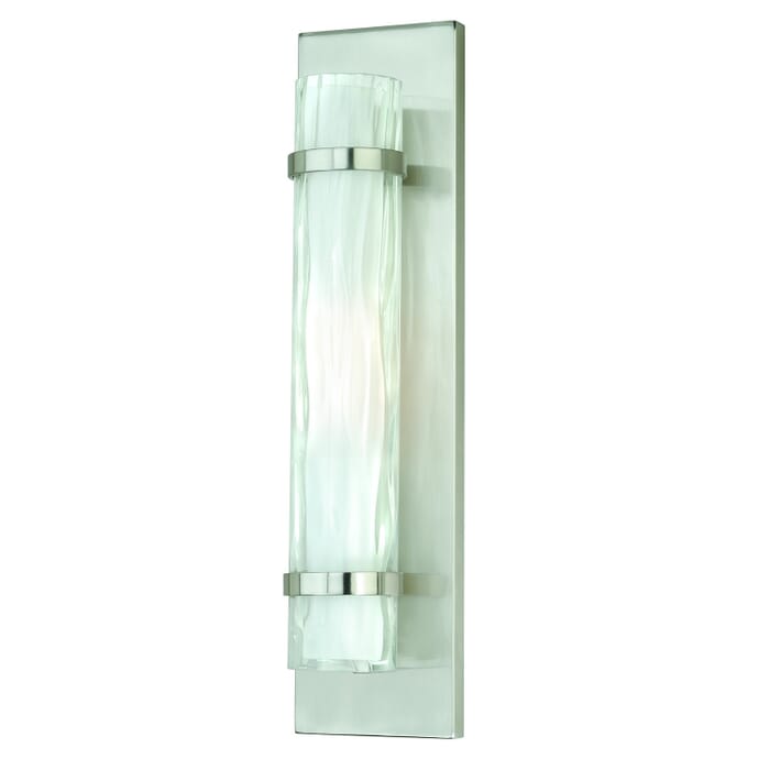 Vilo 1-Light Wall Sconce in Satin Nickel Vilo 1-Light Wall Sconce in Satin Nickel