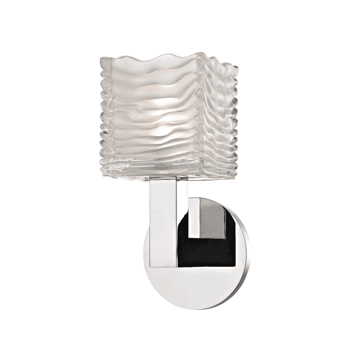 Hudson Valley Sagamore 5" Bathroom Vanity Light in Polished Chrome Hudson Valley Sagamore 5" Bathroom Vanity Light in Polished Chrome