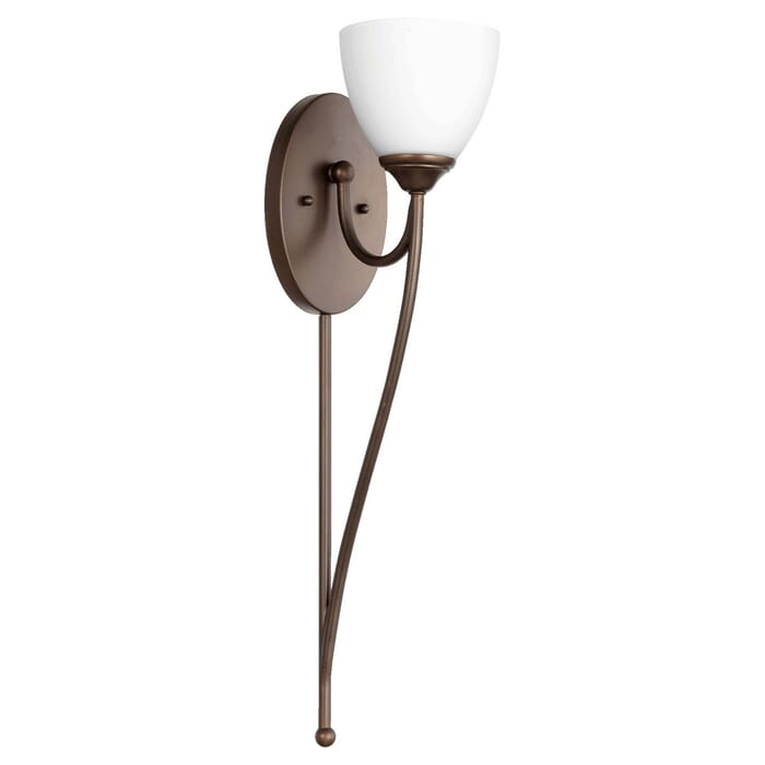 Quorum Brooks 25" Wall Sconce in Oiled Bronze Quorum Brooks 25" Wall Sconce in Oiled Bronze