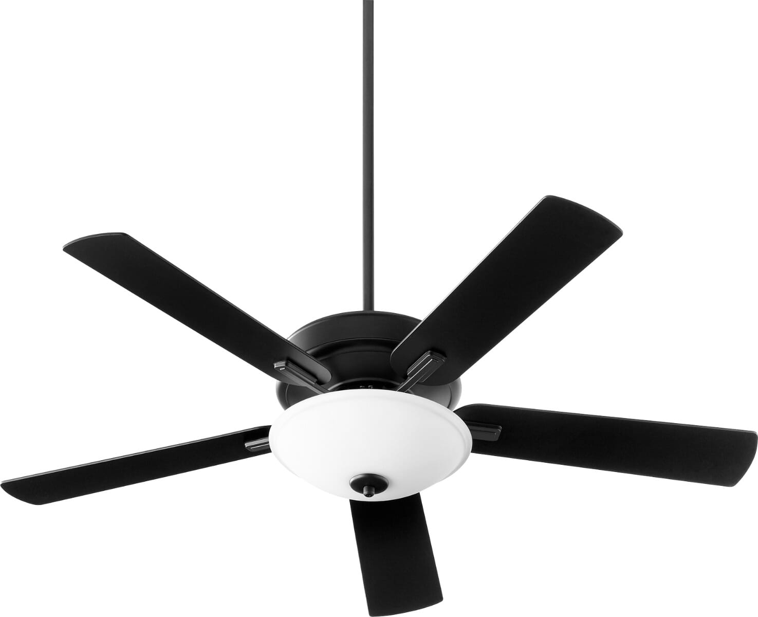 Quorum Premier 52" Indoor Ceiling Fan in Noir