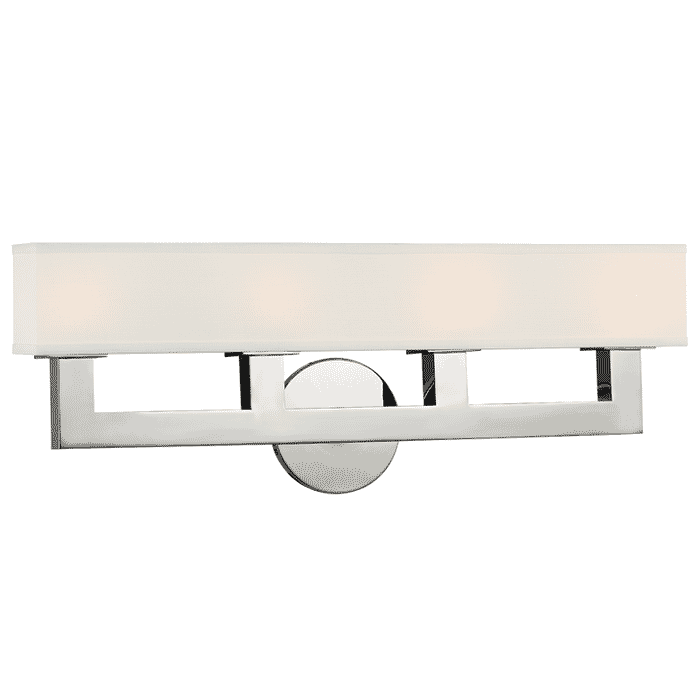 Hudson Valley Clarke 4-Light 8" Wall Sconce in Polished Nickel Hudson Valley Clarke 4-Light 8" Wall Sconce in Polished Nickel