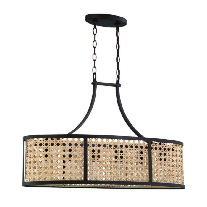 Craftmade Malaya 6-Light Kitchen Island Light in Aged Bronze Brushed Craftmade Malaya 6-Light Kitchen Island Light in Aged Bronze Brushed