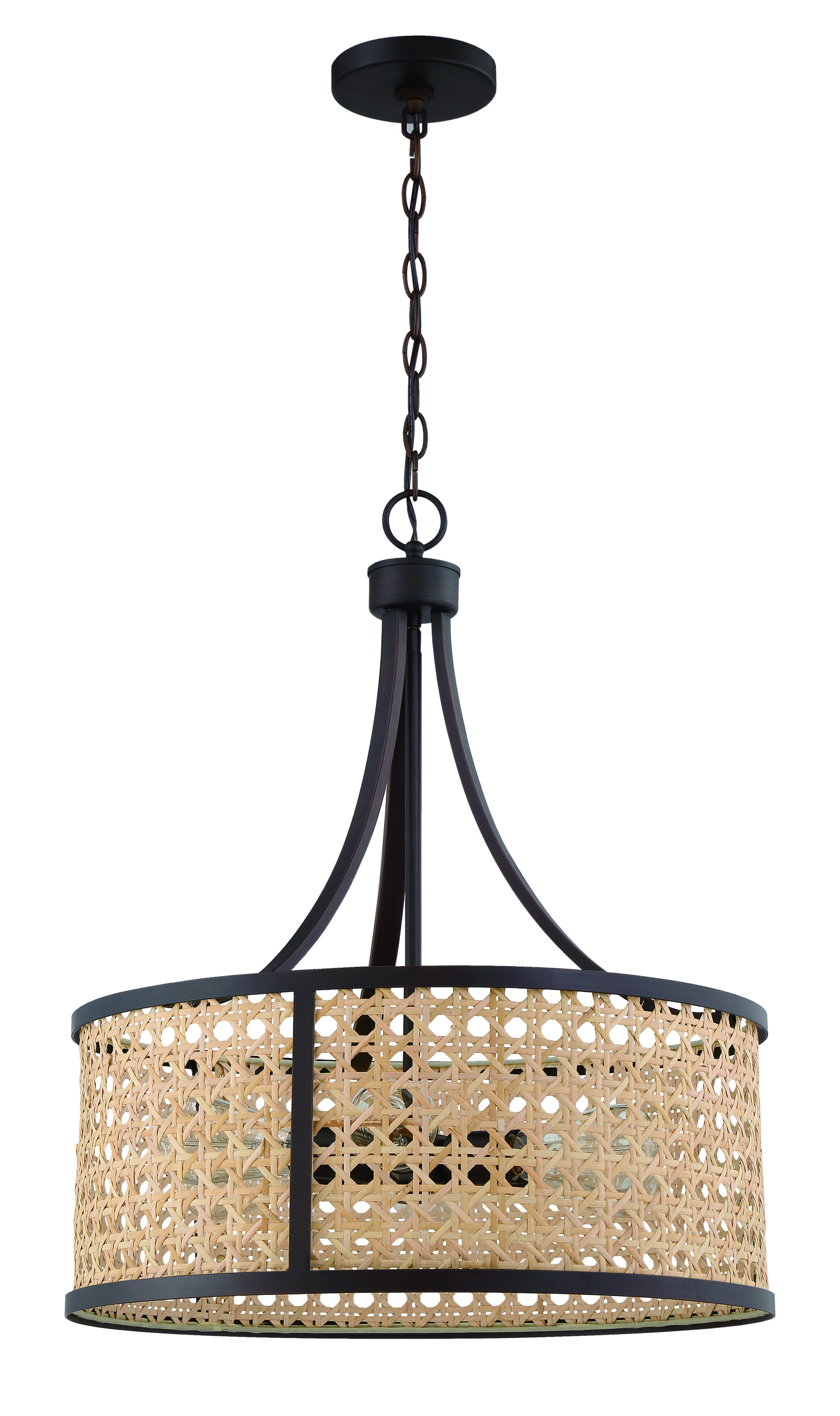 Malaya 6-Light Pend… - image