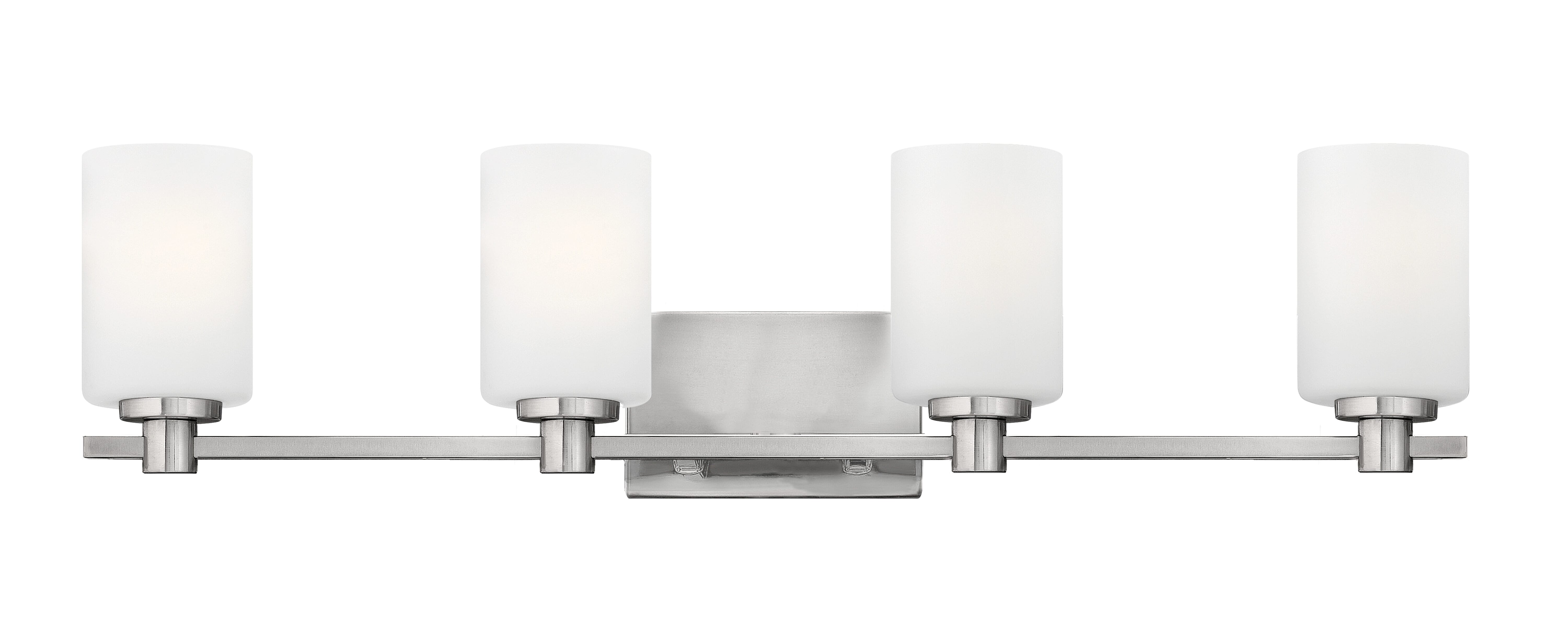 Brushed Nickel LED Bath from the Karlie Collection