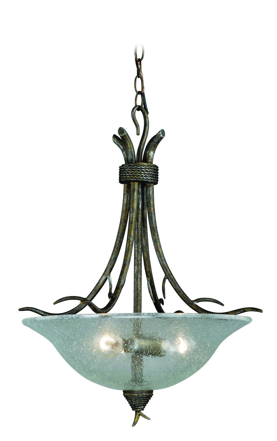 Monterey 3-Light Pendant in Autumn Patina