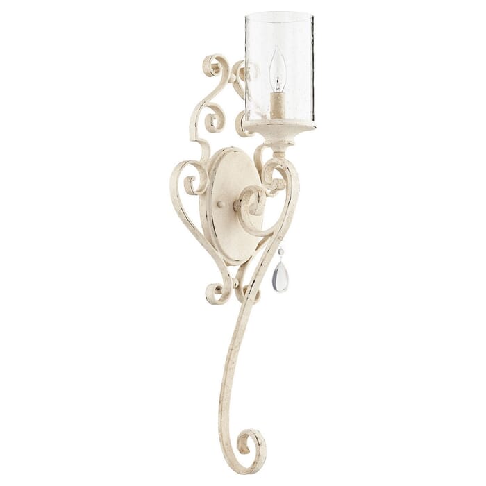 Quorum San Miguel 26" Wall Sconce in Persian White Quorum San Miguel 26" Wall Sconce in Persian White