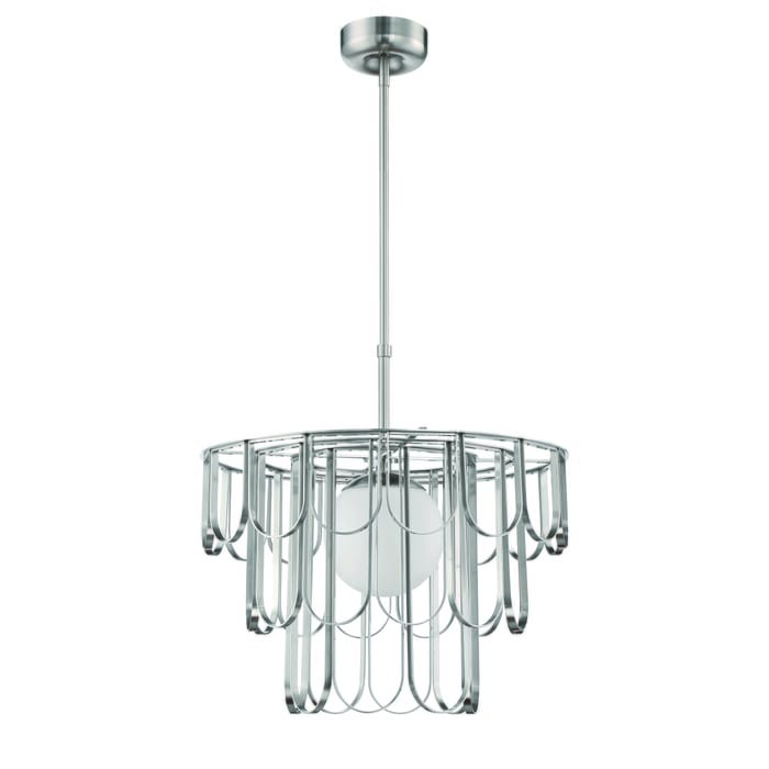 Craftmade Melody Pendant Light in Brushed Polished Nickel Craftmade Melody Pendant Light in Brushed Polished Nickel