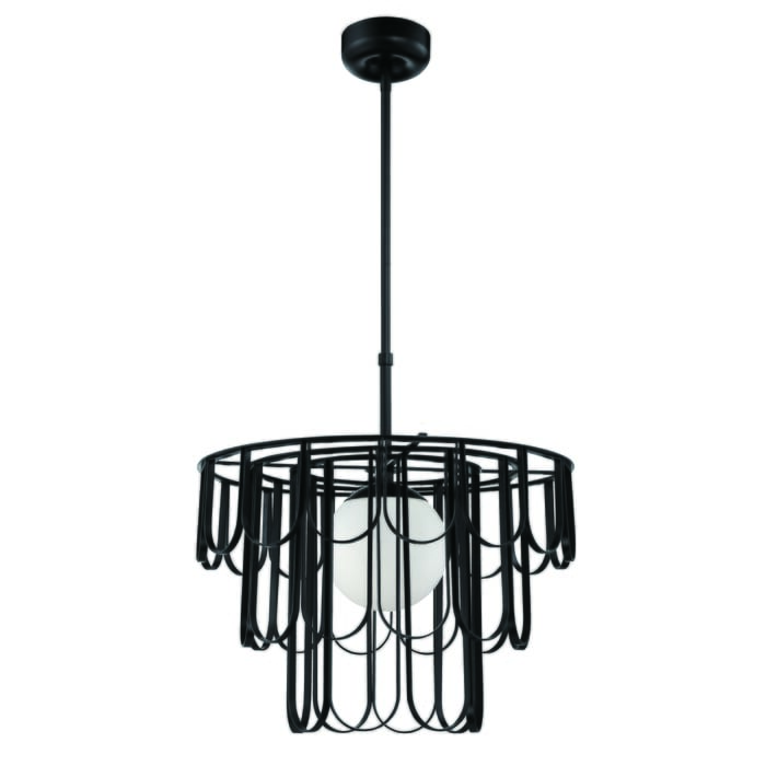 Craftmade Melody Pendant Light in Flat Black Craftmade Melody Pendant Light in Flat Black